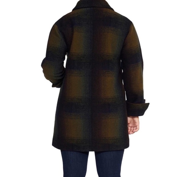 New Pendleton Pea Coat Wool Blend - Picture 4 of 7